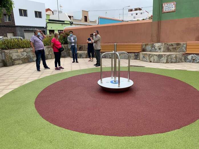 La Majadilla estrena parque infantil (Foto TA)